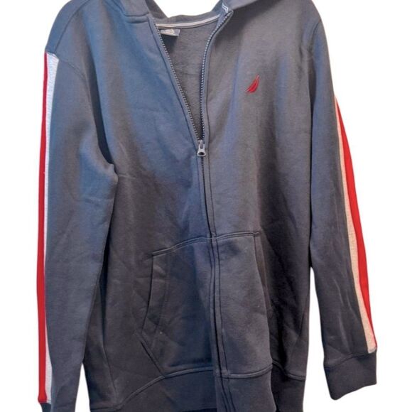 🎁 Nautica Fleece Zip Front Hoodie: Nautica
Polar Fleece Zip-Up boys sweater S - Picture 8 of 8